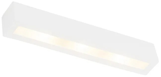 Nowoczesna lampa ścienna biała 3-światłowa - Tjada Novo Nowoczesny Oswietlenie wewnetrzne
