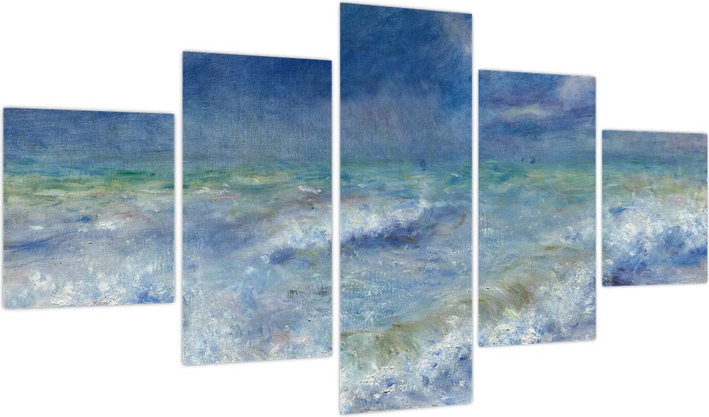 Obraz - Pierre-Auguste Renoir, Seascape, reprodukcje (125x70 cm)