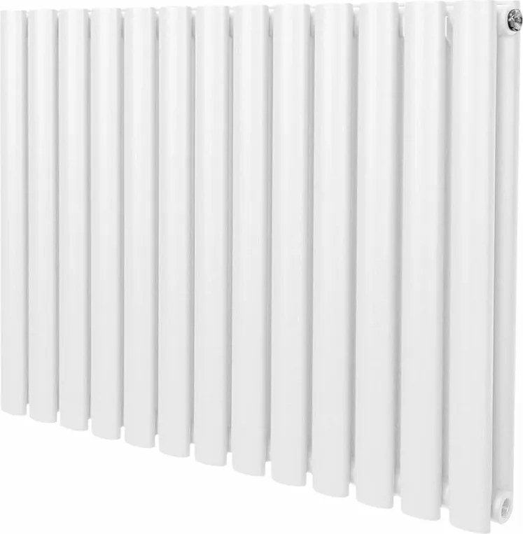 Grzejnik kolumnowy owalny – 600 mm x 780 mm – biały