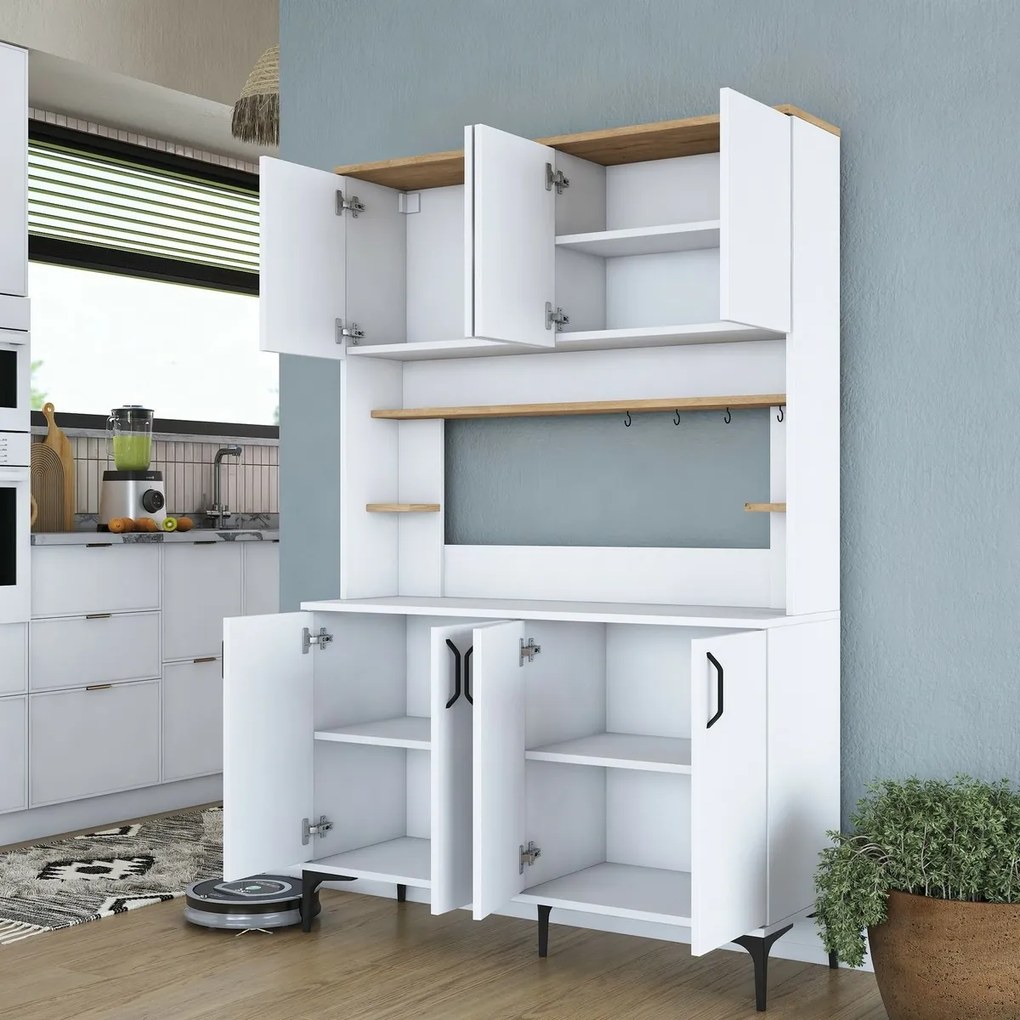 Szafa Jevy Walnut and White