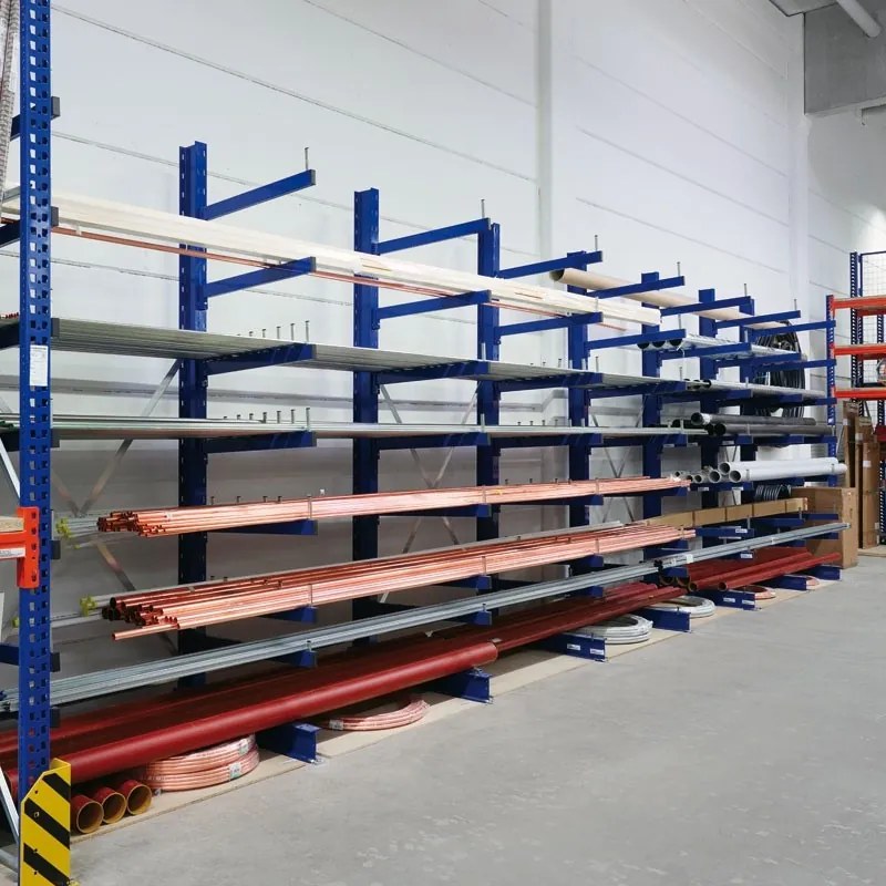 META Regał wspornikowy, jednostronny, 430 kg, 2500 x 1330 x 730 mm, dodatkowy