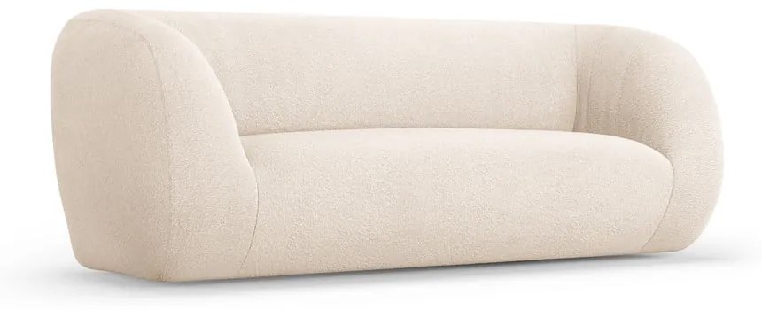 Kremowa sofa z materiału bouclé 210 cm Essen – Cosmopolitan Design