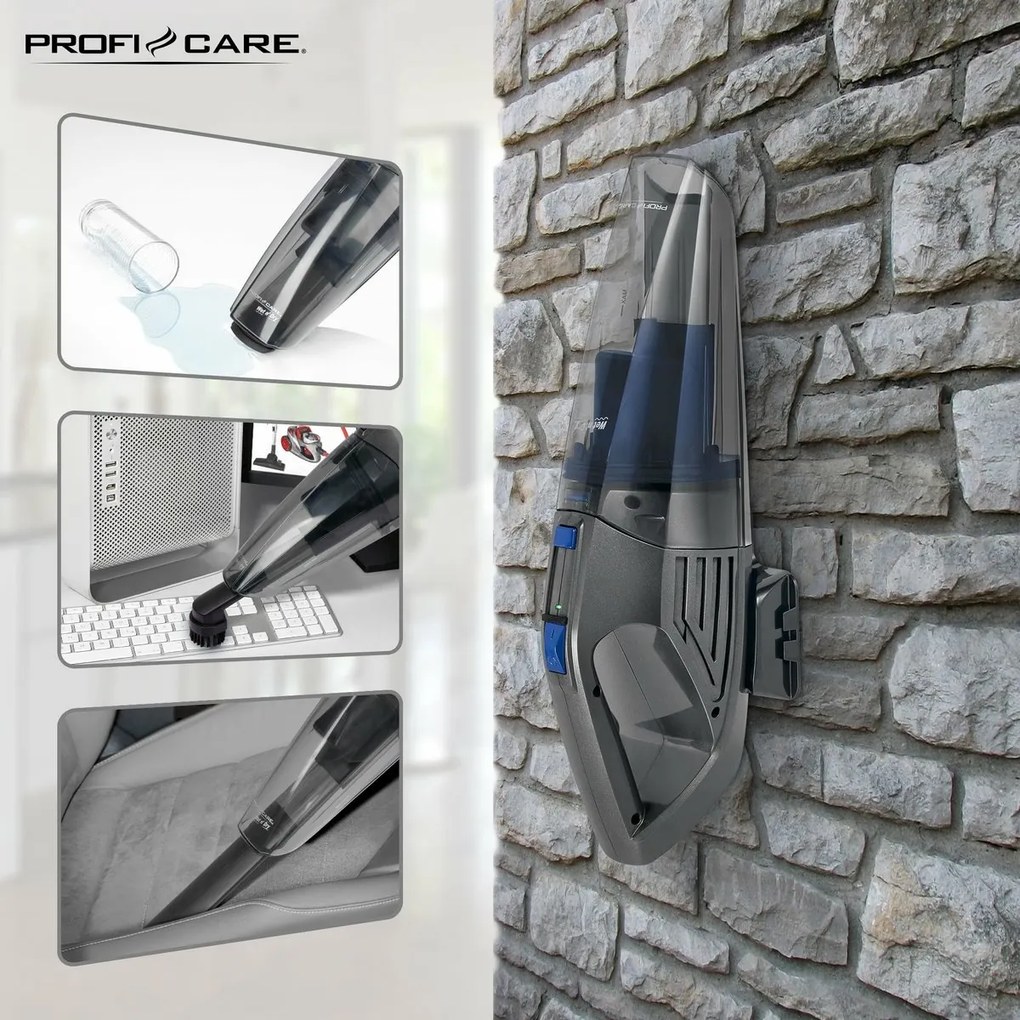 ProfiCare AKS 3034 2w1 odkurzacz ręczny, szary