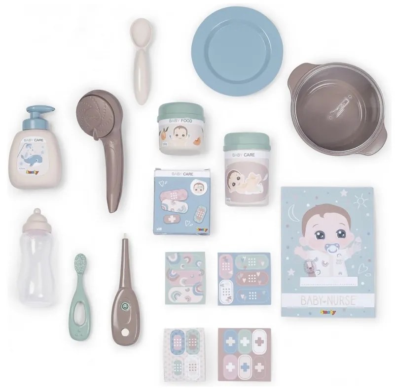 Smoby baby nurse duży kącik opiekunki dla lalki