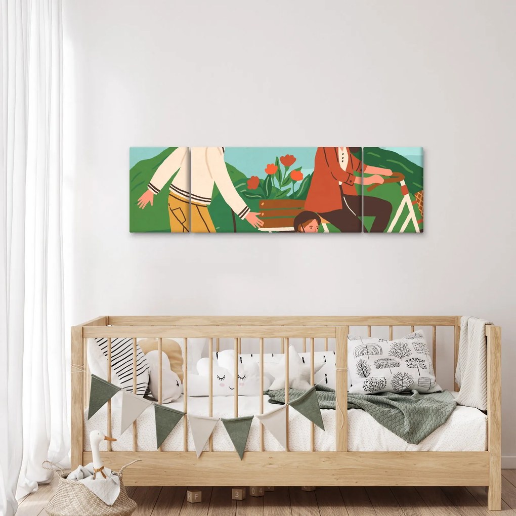 Obraz - Piękny dzień (170x50 cm)