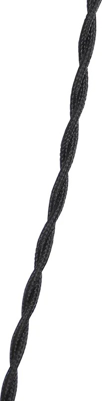 Industrialna lampa podłogowa czarna 3-światłowa - Big Cage