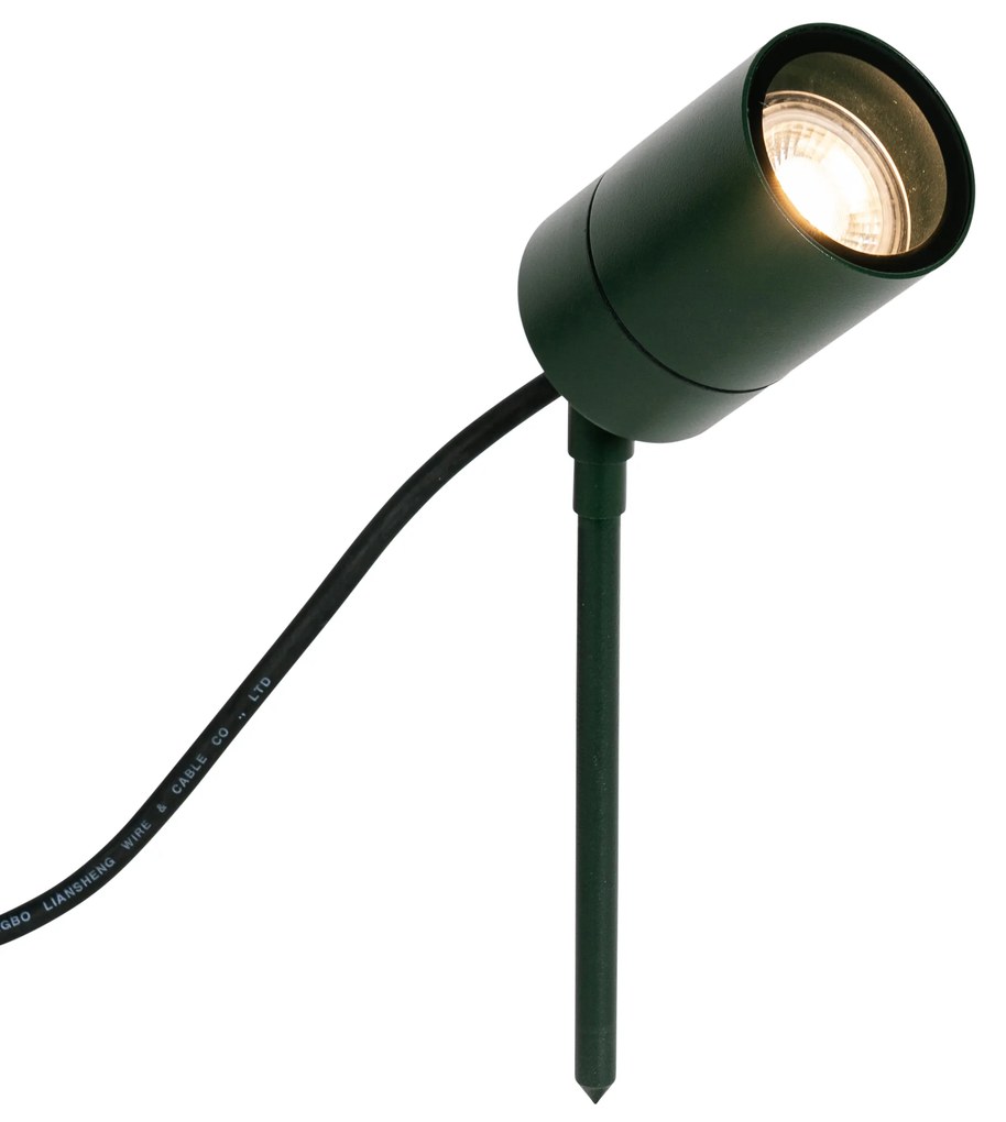 Punkt kolcowy ciemnozielony, regulowany IP44 - Solo