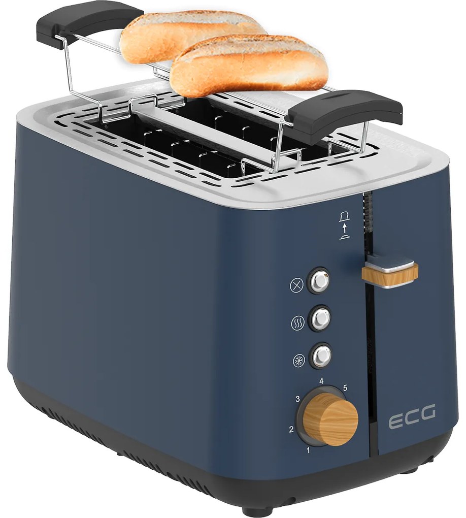 ECG ST 2768 toster Timber Petrol