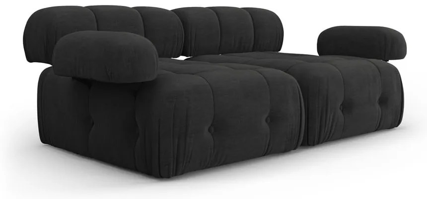 Czarna sofa 192 cm Ferento – Cosmopolitan Design