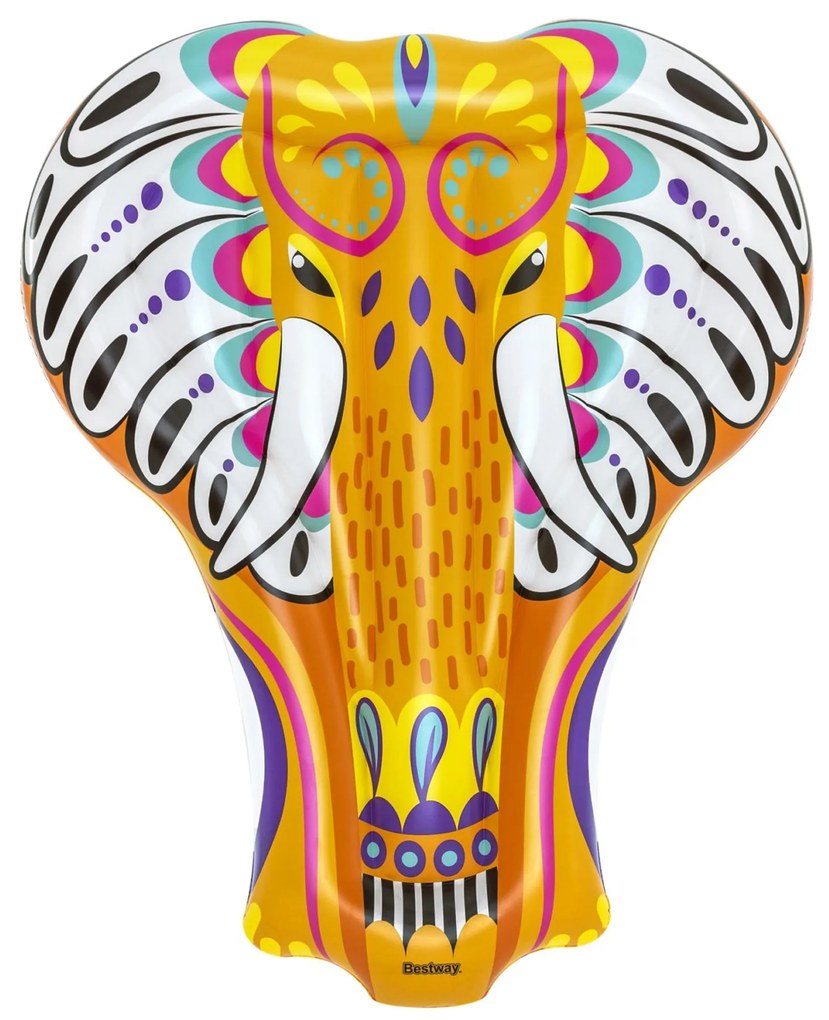 Materac do pływania Flirty Fiesta Elephant 183 x 153 cm BESTWAY