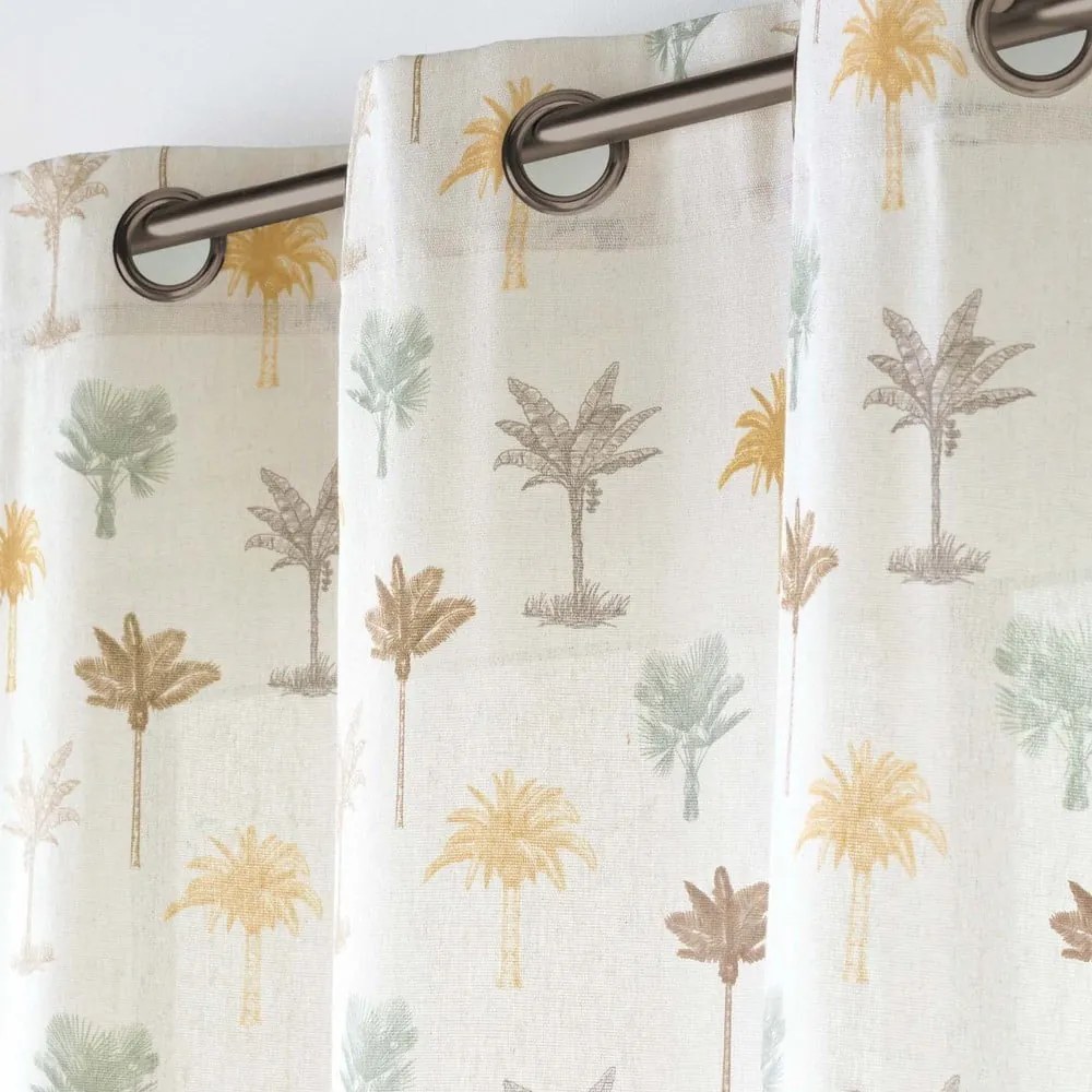 Beżowa zasłona 140x240 cm Palmelia – douceur d'intérieur