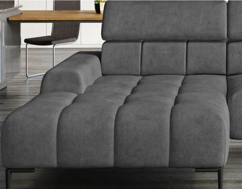 Narożnik PLAZA Mini z elektryczną regulacją siedziska WERSAL