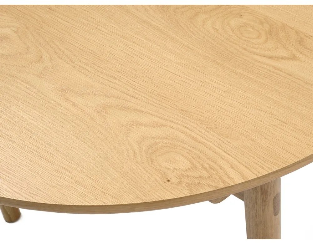 Rozkładany stół w dekorze dębu 100x190 cm Carno – Unique Furniture