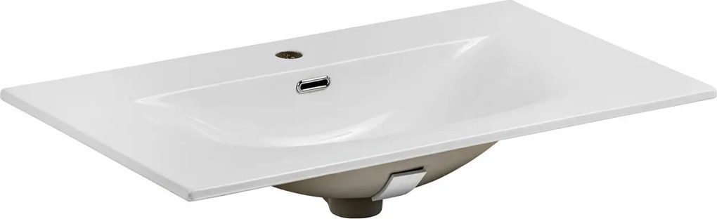 Biała ceramiczna umywalka meblowa G5-S39