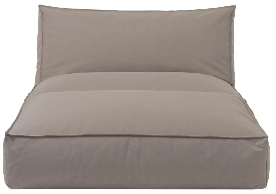 Beżowy tapicerowany leżak ogrodowy STAY – Blomus