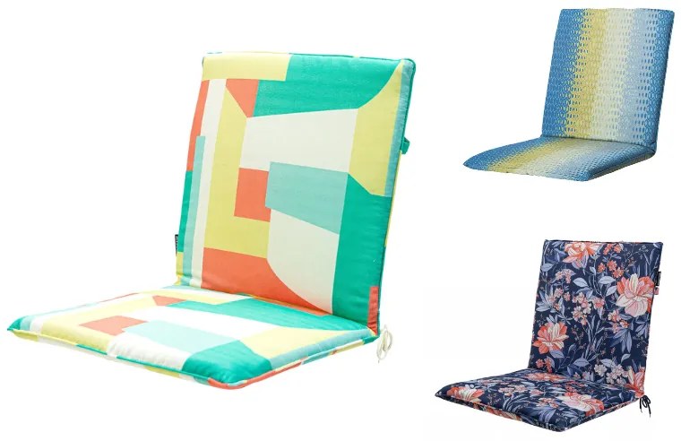 Poduszka na krzesło ogrodowe CUSHIO 97x49 cm - więcej wariantów Kolor: Kolorowy