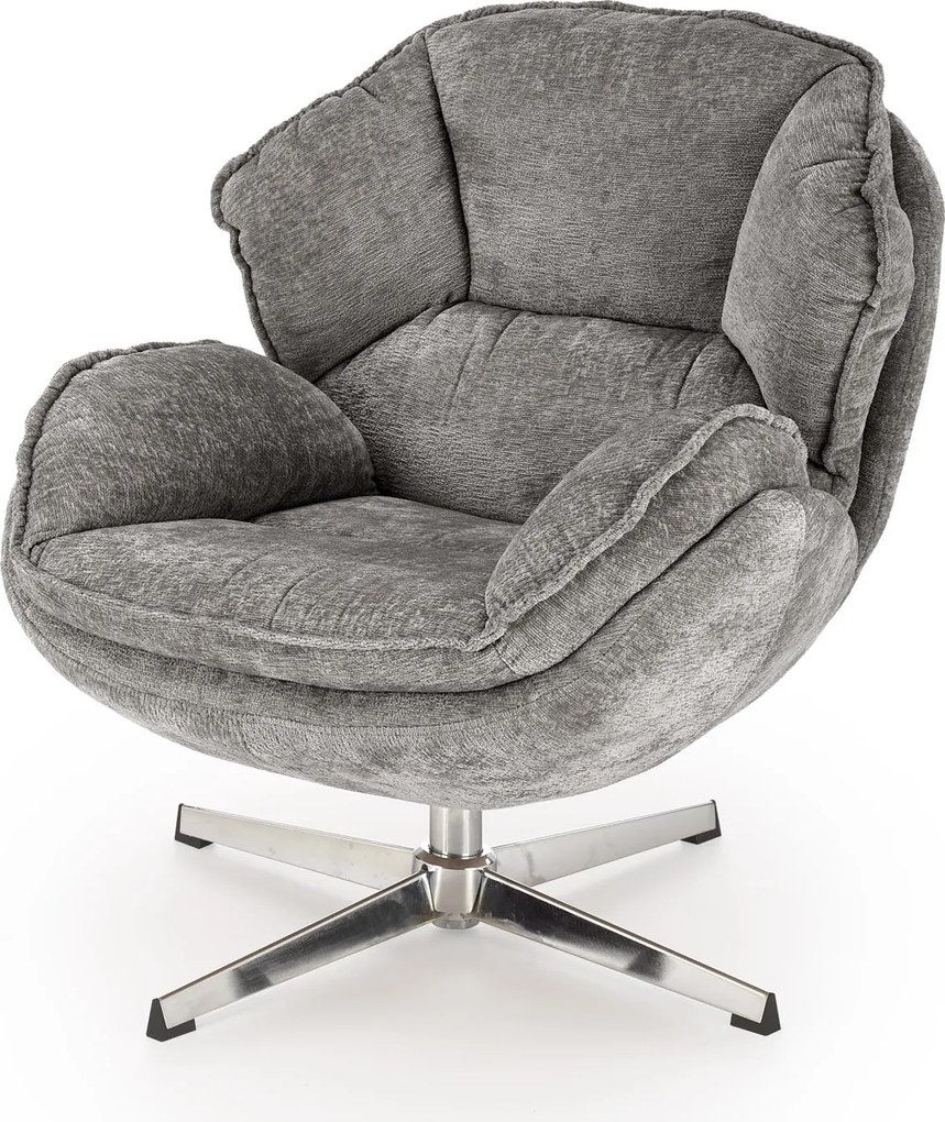 Fotel wypoczynkowy z grubymi poduchami Guido Halmar