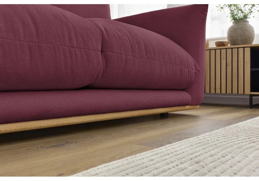 Bordowa sofa 193 cm Ernest – Bobochic Paris