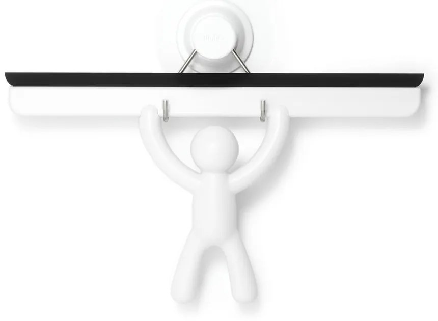 Biała ściągaczka z uchwytem 26 cm Buddy – Umbra