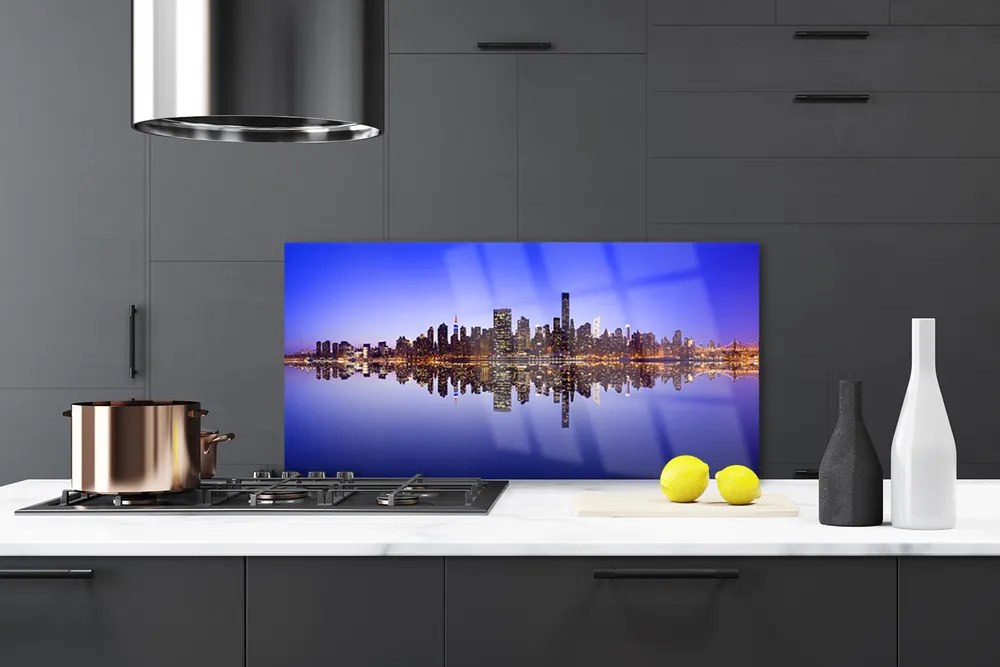 Szkło nad Blatem Portowa Zabudowa Miasta