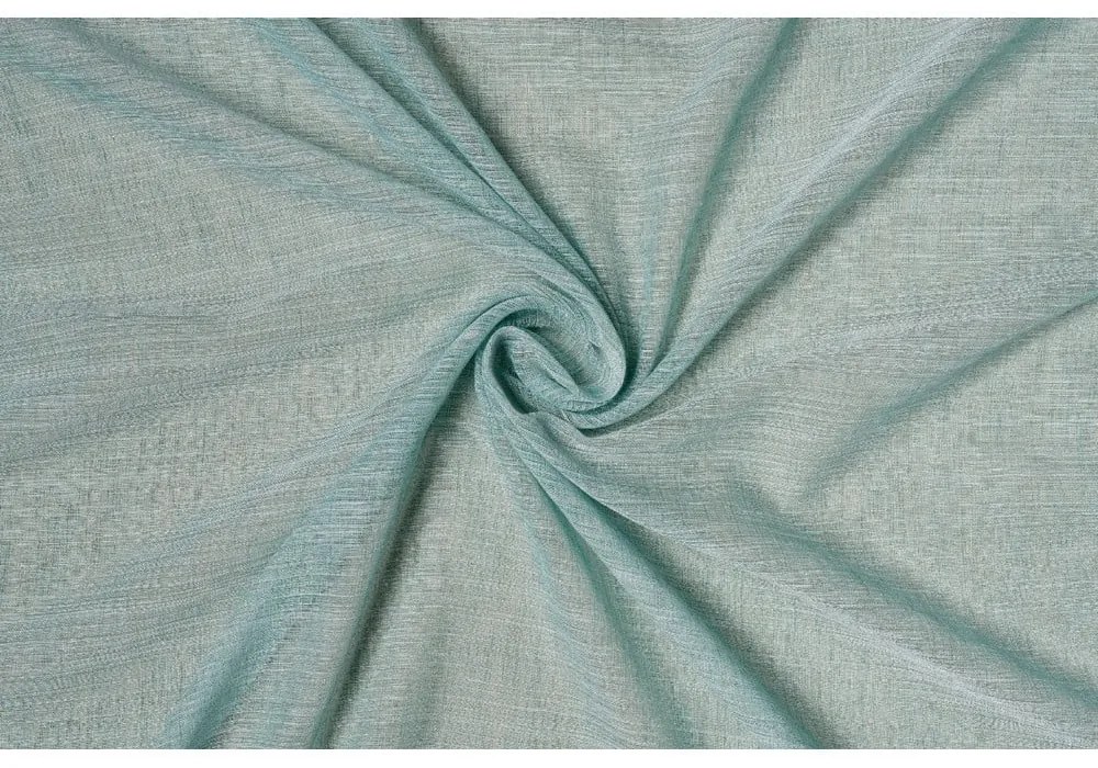 Miętowa firanka 140x260 cm Teatro – Mendola Fabrics