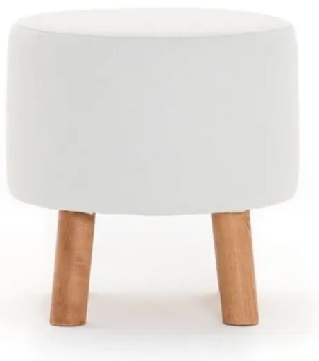 Biały puf Silindir – Balcab Home