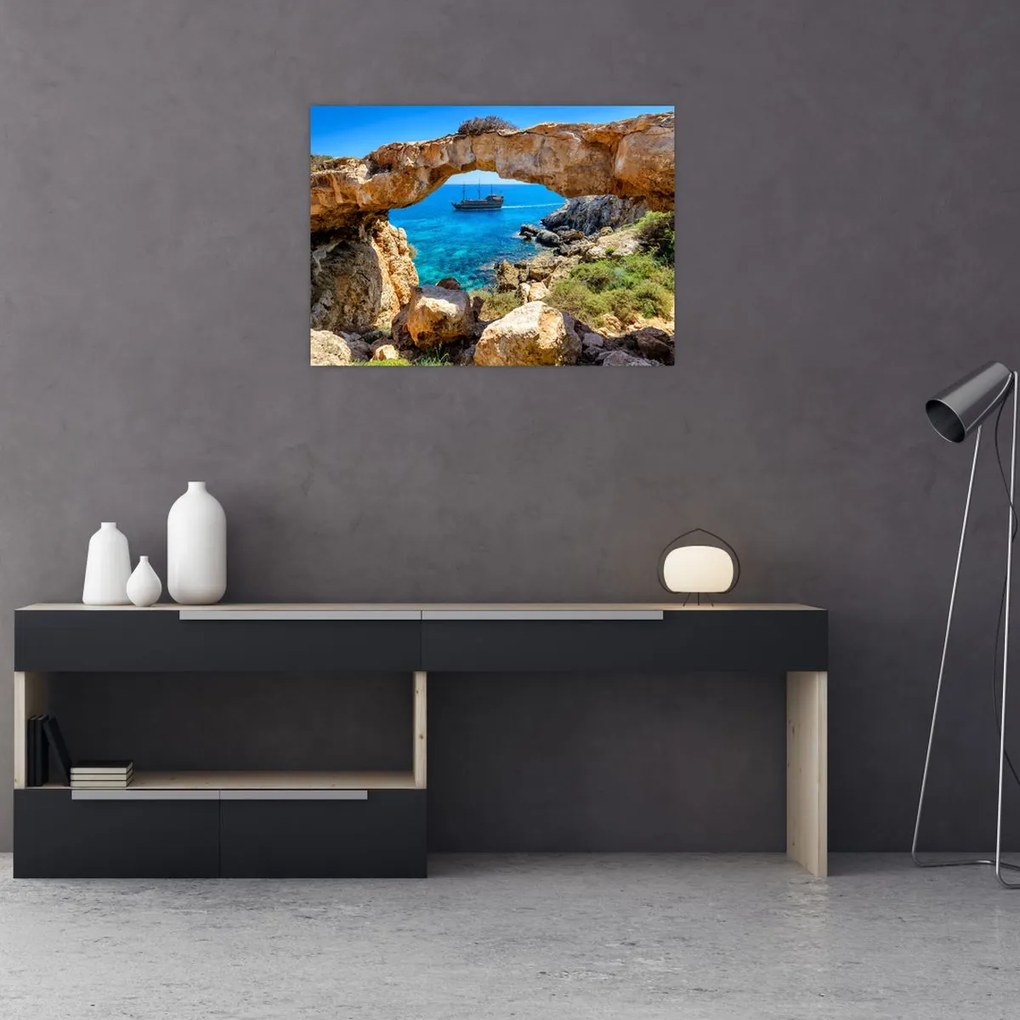 Obraz - Cape Greco (70x50 cm)