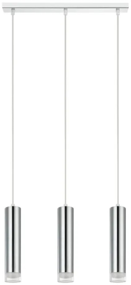 Żyrandol na lince ARMIN 3xGU10/10W/230V chrom błyszczący