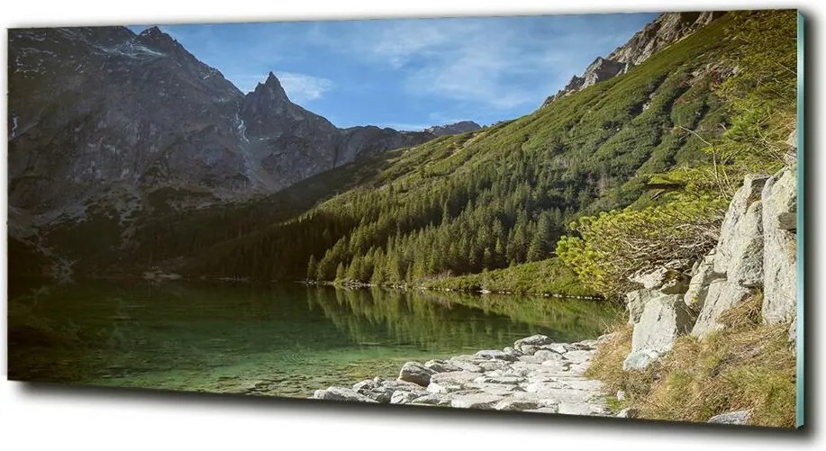 Foto obraz szklany Morskie oko Tatry