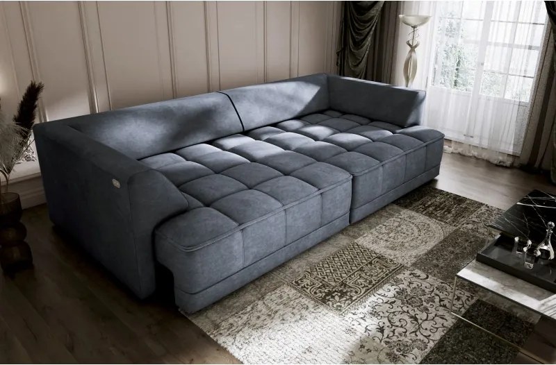 Sofa TIGA z funkcja spania Elektryczny System rozkładania CLOUD 91 WERSAL