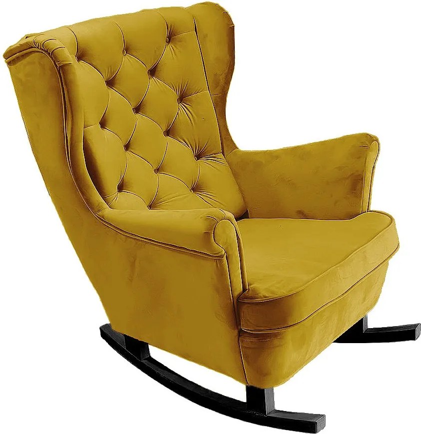 Fotel Relax z Tapicerowanym Siedzeniem i Podłokietnikami, Fotel TV 102x81x95cm Oliwkowy_29818