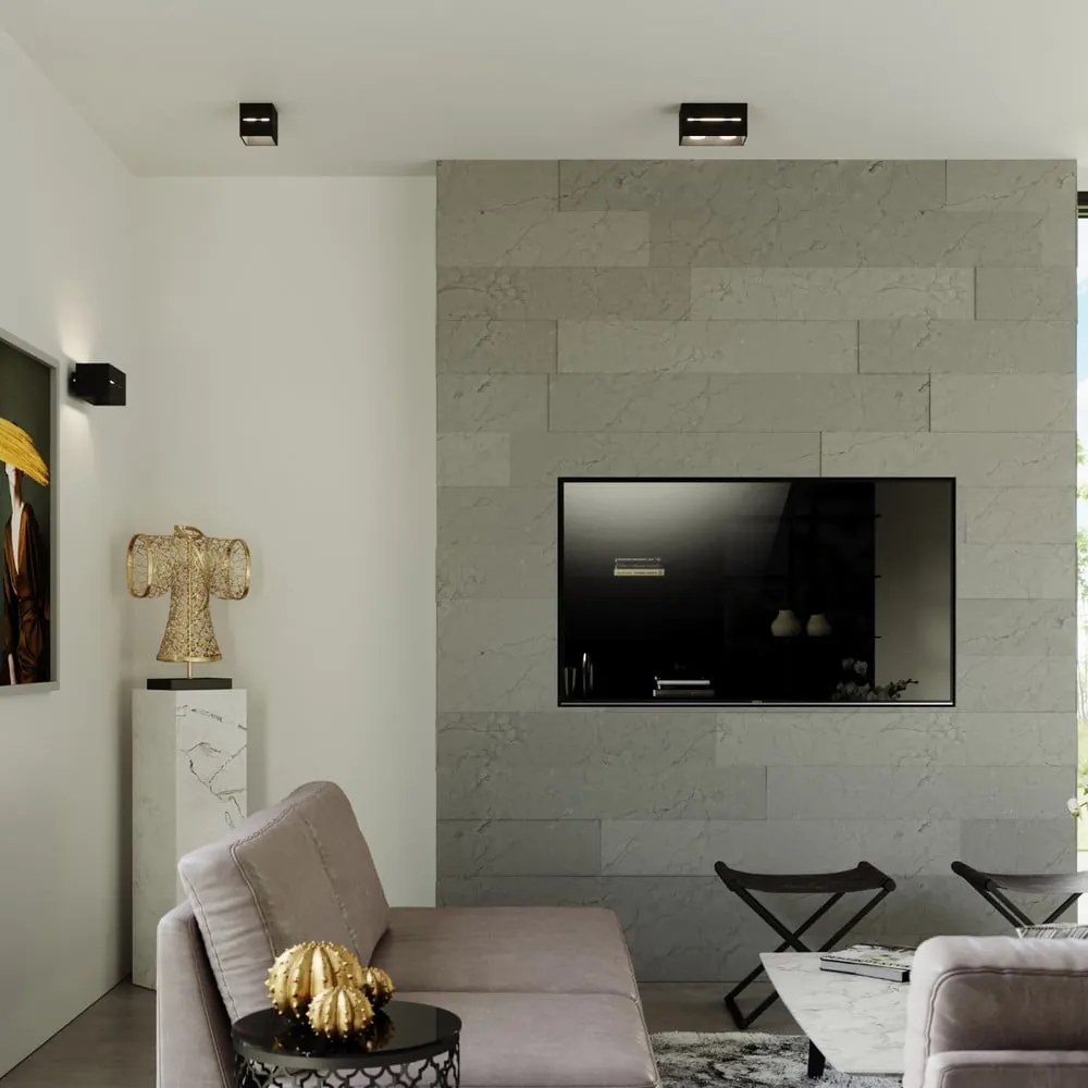 Czarny kinkiet Lorum – Nice Lamps