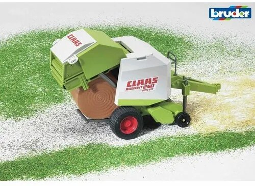 Bruder Przyczepa do traktora do produkcji bel słomy Claas Rollant 250