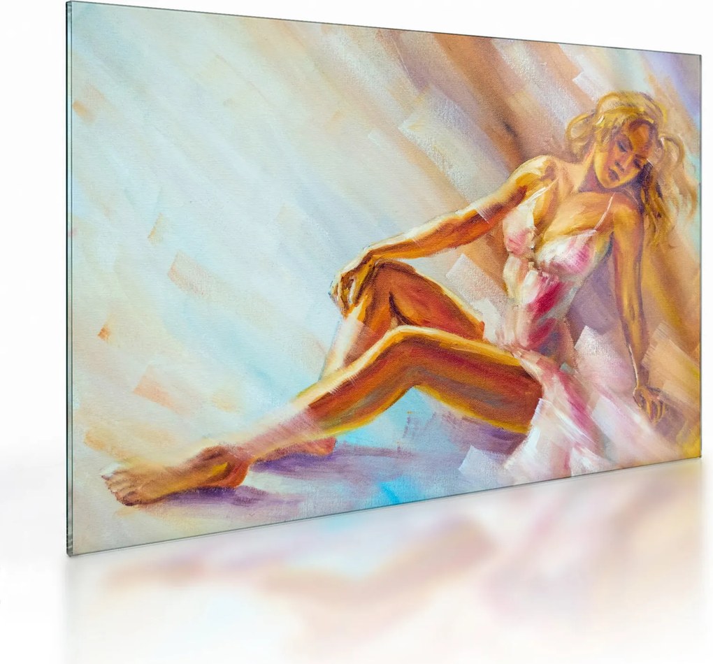 Obraz na szkle - Tancerze (70x50 cm)