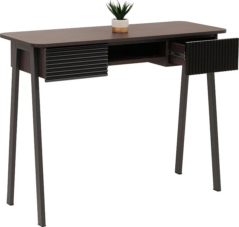 Stolik konsolowy MCW-O40,  wygląd orzechowy