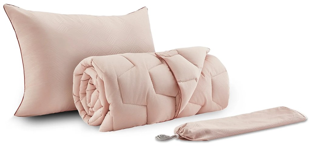 Zestaw Kołdra i poduszka ADAPTIVEGO SET LUX 140x200 cm CAMEO ROSE