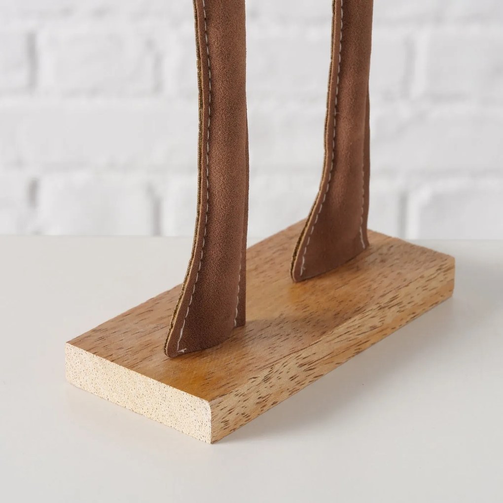 Ręcznie robiona figurka renifera BOONER, 34 cm