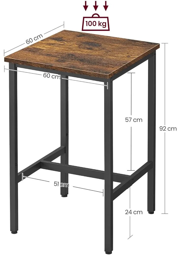 Loftowy taboret kuchenny  F9-A13