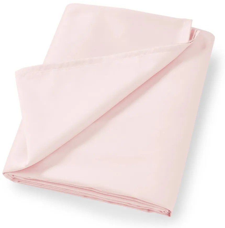 Różowe prześcieradło z satyny bawełnianej 230x260 cm Cotton Sateen – Bianca