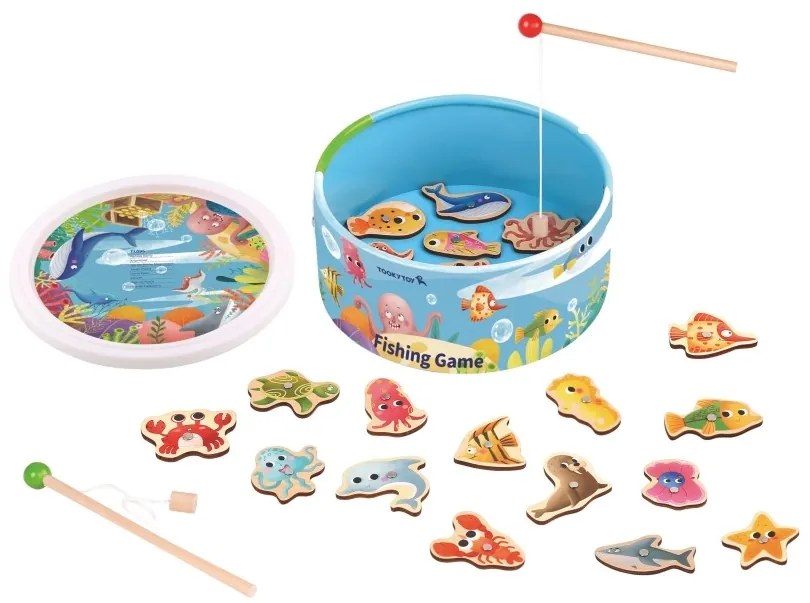 Tooky toy gra zręcznościowa łowienie rybek wędkowanie