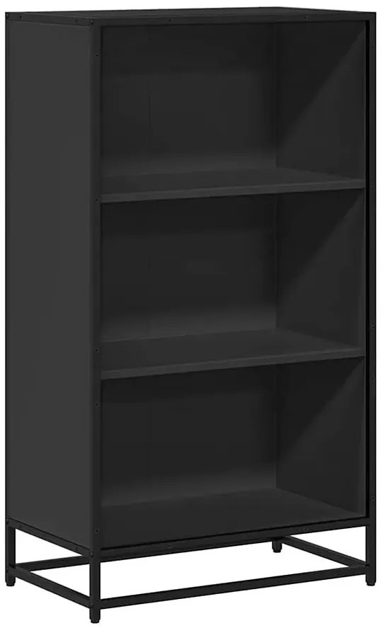 Czarny regał na książki B8-K17