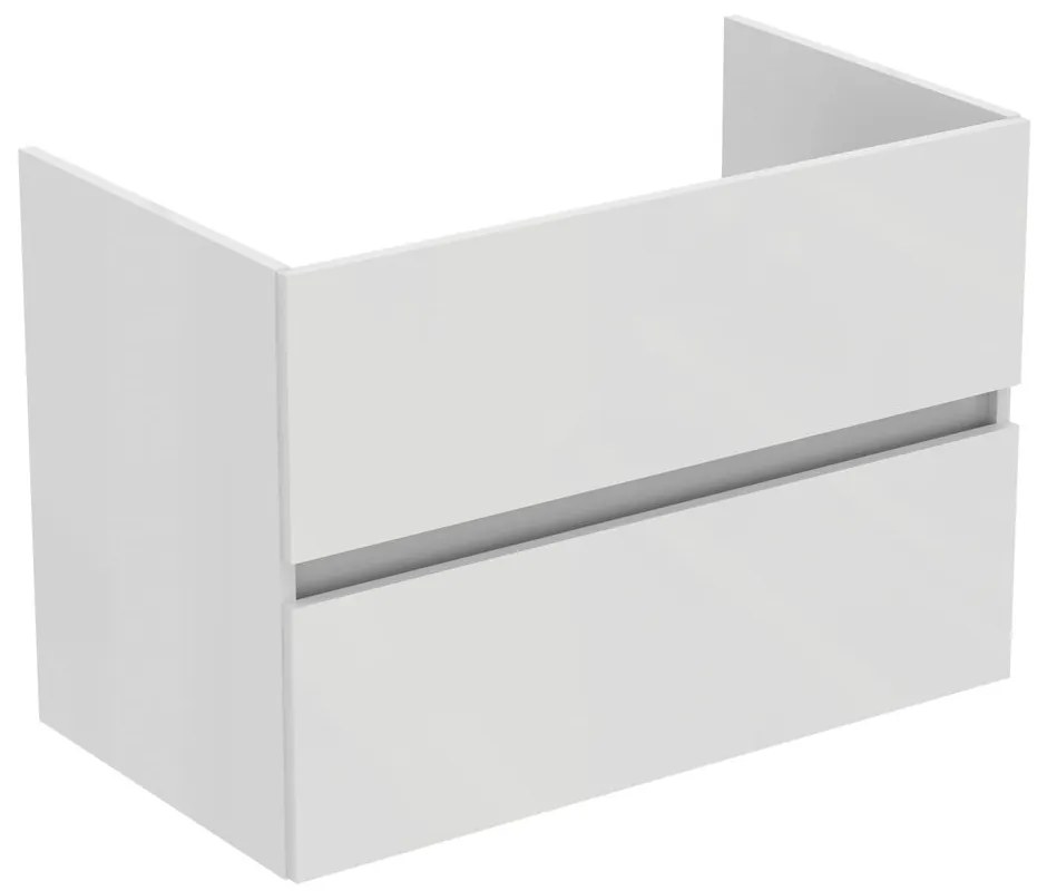 Biała wisząca szafka pod umywalkę 80x55 cm Eurovit+ – Ideal Standard