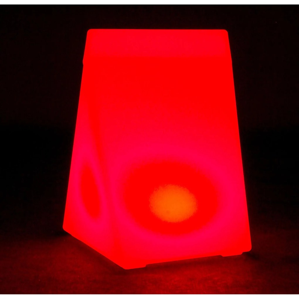 Podświetlany stołek/taboret LED, 50 x 42 cm