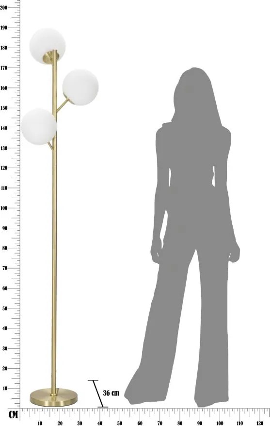 Lampa podłogowa GLAMY, 190 cm