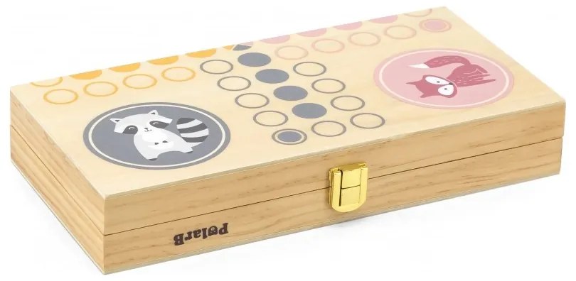 Viga polarb drewniana gra ludo chińczyk