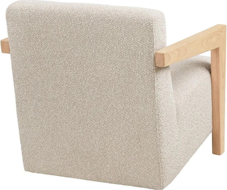 Beżowy fotel Caracas – House Nordic