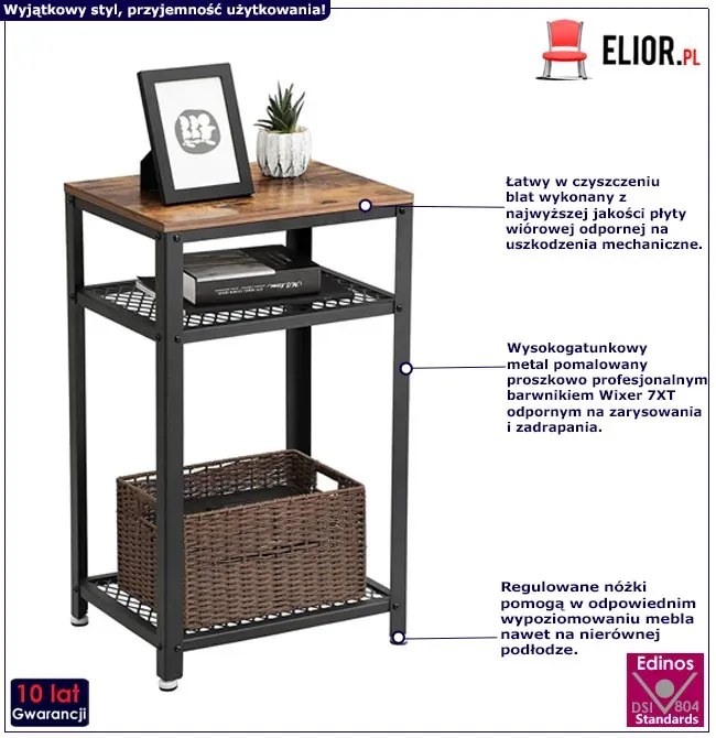 Industrialna szafka nocna H2-G72