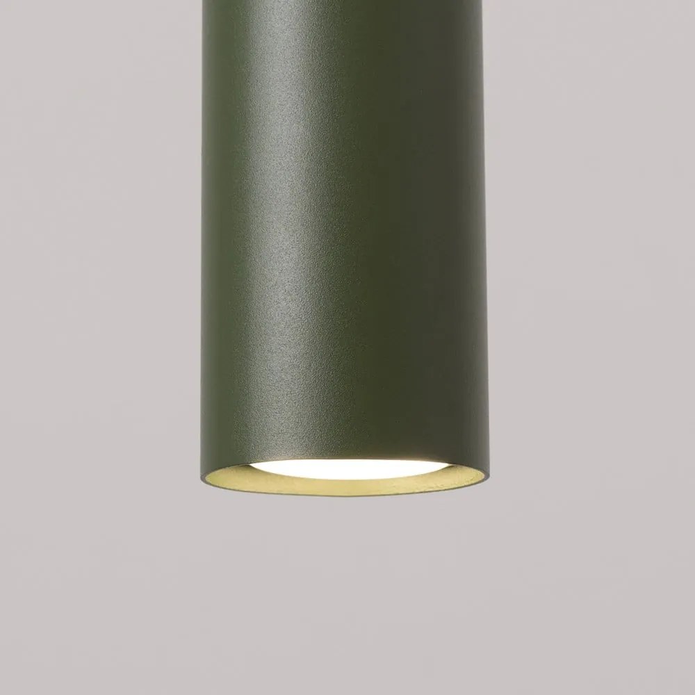 Zielona lampa wisząca Castro – Sollux