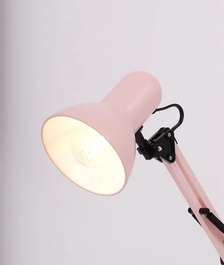 Różowa pastelowa dziecięca lampka do nauki - S273 P1-N64