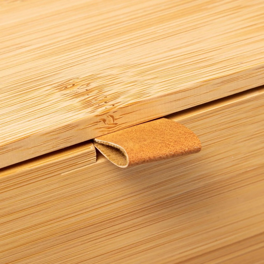 Bambusowy organizer na kosmetyki, 3 szufladki